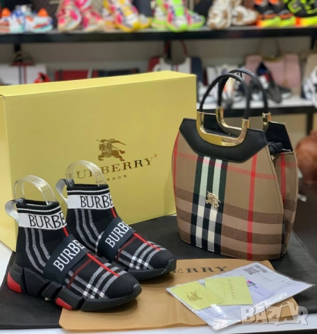 дамски маратонки burberry , снимка 3 - Маратонки - 51452229