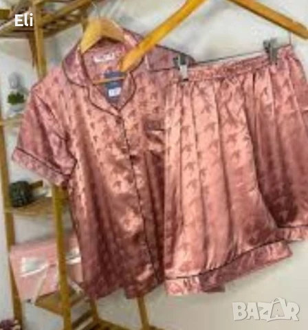 Дамски луксозни сатенени пижами, снимка 7 - Пижами - 51177777