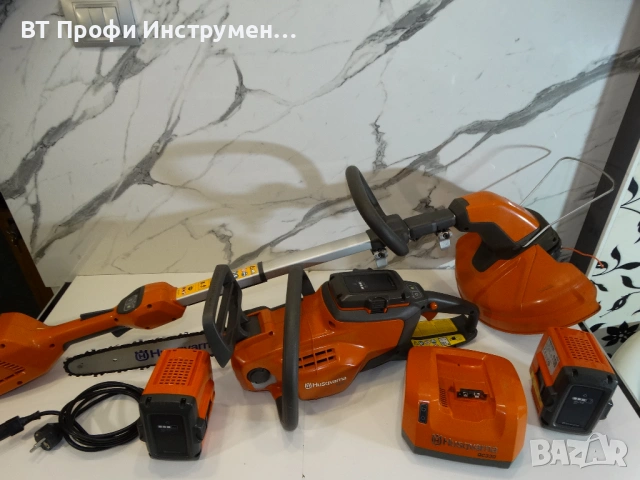 Husqvarna SET - Акумулаторна коса и верижен трион