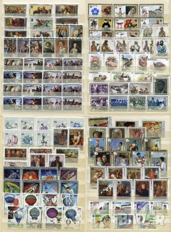 Албум KaBe A5 с над 400 чисти марки (MNH) африкански държави и 7 блока, снимка 3 - Филателия - 52351916