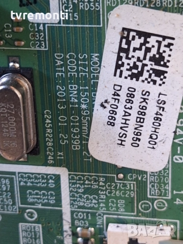 Платка T-CONTROL BOARD BN41-01939B BN95-00863A , за 46-инчов телевизор SAMSUNG Модел UE46F8000S , с , снимка 2 - Части и Платки - 52234137