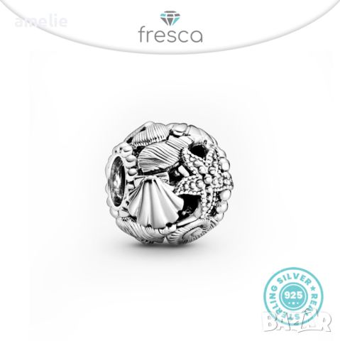 Промо! Талисман Frescа по модел Pandora Пандора сребро 925 Pandora Gioielli Cuori. Колекция Amélie, снимка 1 - Други - 35867634