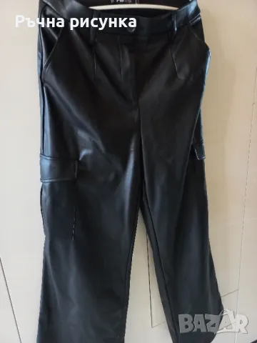 Кожен панталон размер Л, снимка 2 - Панталони - 49888611