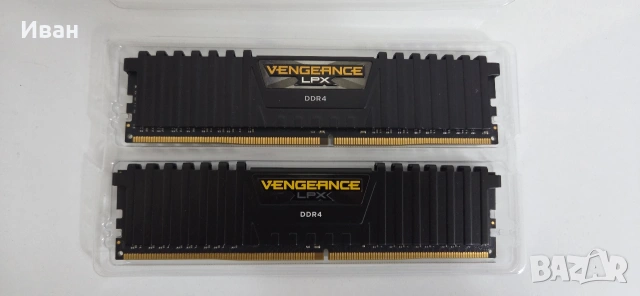 DDR4 2x8GB 2400mhz Corsair LPX, снимка 3 - RAM памет - 53946312