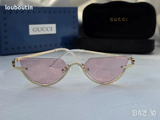 GUCCI 1:1 дамски слънчеви очила 3 цвята, снимка 5 - Слънчеви и диоптрични очила - 48030118