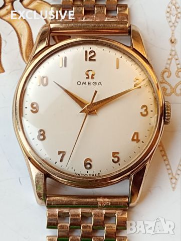 Швейцарски Златен часовник OMEGA  1960г Договаряне!!! , снимка 1 - Мъжки - 44864524