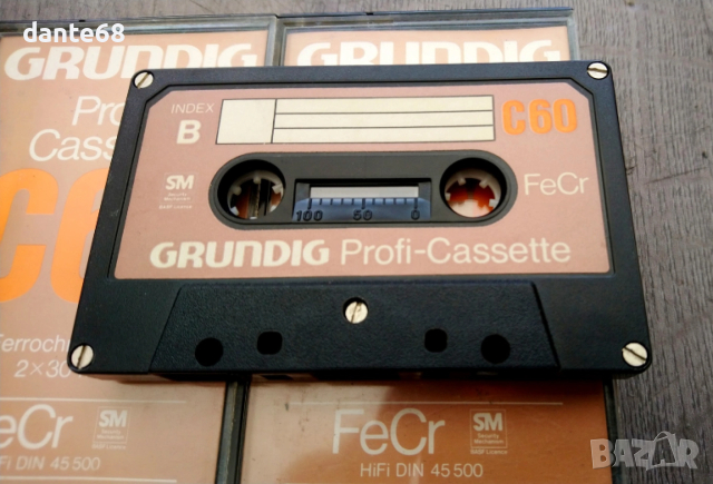 Аудио касети Grundig Profi-Cassette C-60 FeCr