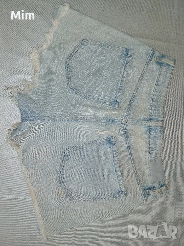 L Дънкови къси панталонки , снимка 7 - Къси панталони и бермуди - 50753349