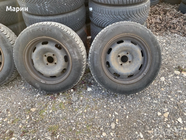 Джанти15 цола  със зимни гуми пежо 2008 , снимка 3 - Гуми и джанти - 53851341