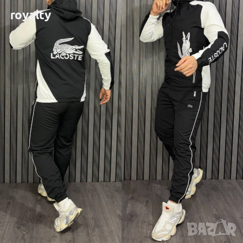 Lacoste НА ЕДРО Спортен Мъжки Екип 5 бр., снимка 4 - Спортни дрехи, екипи - 52971489