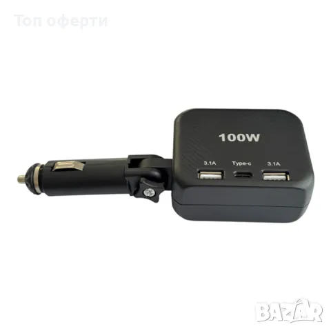 Разклонител за запалка 100W,  1655, снимка 3 - Аксесоари и консумативи - 49333562