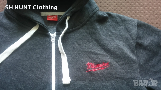 Milwaukee Work Sweatshirt размер M / L работен суичър W4-710, снимка 4 - Суичъри - 52878624