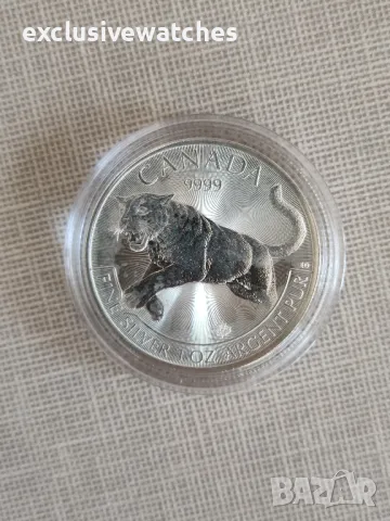 1 тройунция Сребърна Монета Пума 2016 г. -­ Серия Хищници, снимка 7 - Нумизматика и бонистика - 49840792