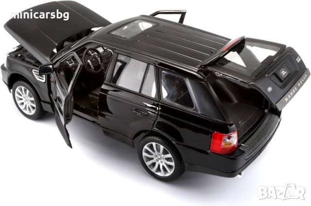 1:18 Метални колички: Range Rover Sport - Bburago Gold, снимка 3 - Колекции - 45143405