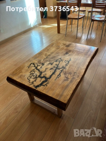 Дизайнерска холна маса 100×64×46 см