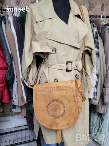 ръчно изработена чанта ЕСТЕСТВЕНА КОЖА!, снимка 2 - Чанти - 49481659