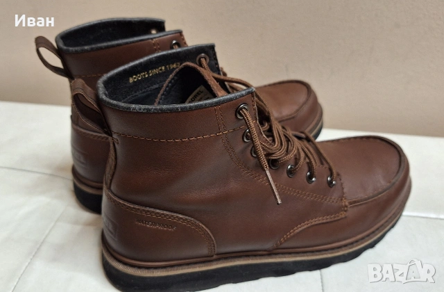 Продавам водоустойчиви кожени обувки Sorel , снимка 2 - Мъжки боти - 53754352