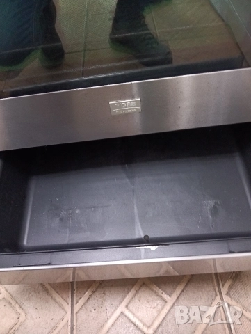 Иноксова свободно стояща печка с керамичен плот VOSS Electrolux с две години гаранция!, снимка 3 - Печки, фурни - 52544147