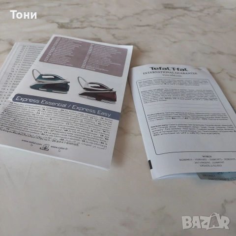 Парогенератор "Tefal", снимка 6 - Ютии - 53483822