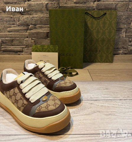 Gucci Double Screener Мъжки Обувки