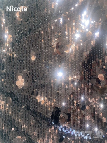 Пола с паети и цветя, ZARA нова, снимка 9 - Поли - 53415915