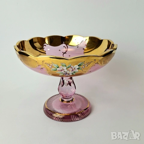 Бохемска фруктиера на столче, снимка 2 - Други - 53559038