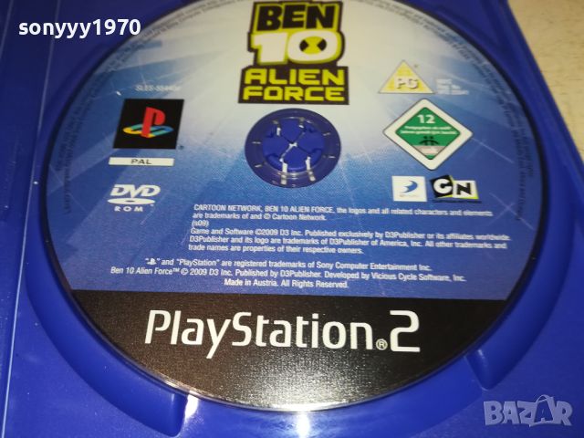 BEN 10 ALIEN FORCE PS2 GAME 1907241044, снимка 6 - Игри за PlayStation - 46629328