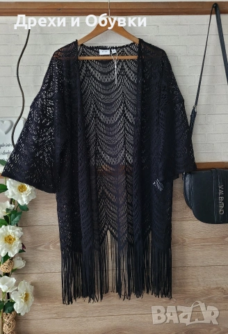 Черно парео за плаж VERO MODA , снимка 2 - Бански костюми - 51498423