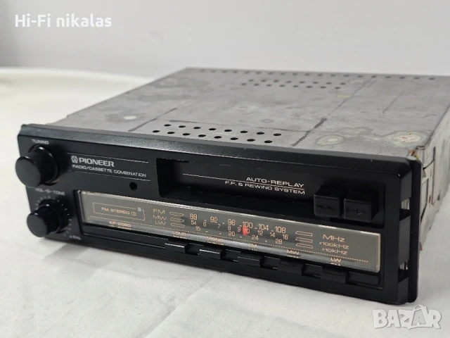 ретро  FM стерео радио авто касетофон PIONEER KP-2080 , снимка 3 - Аксесоари и консумативи - 51263750