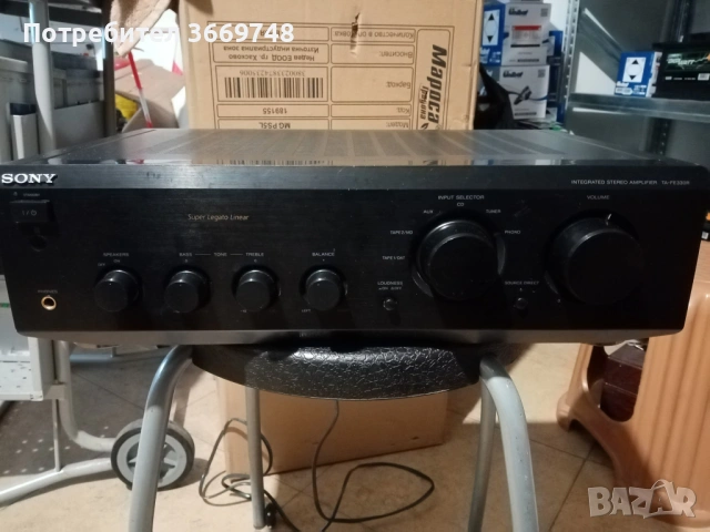 Продавам запазен стерео усилвател SONY TА-FE330R, снимка 3 - Ресийвъри, усилватели, смесителни пултове - 53958968
