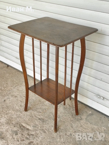 винтидж дървена масичка , снимка 7 - Маси - 53521412