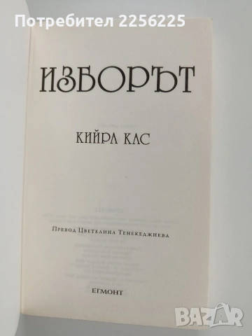 Изборът, снимка 4 - Художествена литература - 53178613