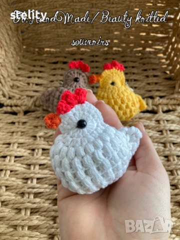 Ключодържател кокошка, снимка 2 - Други - 53826771