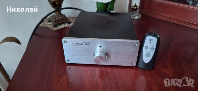 Релеен Атенюатор с ДИСТАНЦИОННО-RCA / XLR