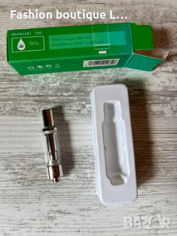 Пълнител / глава за електронна цигара 1 мл. атомайзер на марката VAUNT подходящ за олио 💚, снимка 2 - Аксесоари за електронни цигари - 52097805