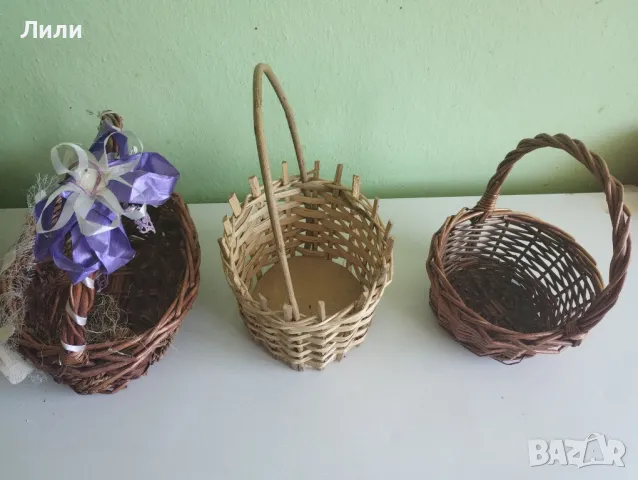 Плетени кошници , снимка 4 - Други - 46019747