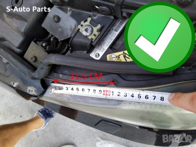 Стъкла за фарове на BMW 3 E90 Pre-Face - за фар с Xenon (2005-2008), снимка 8 - Аксесоари и консумативи - 54262185