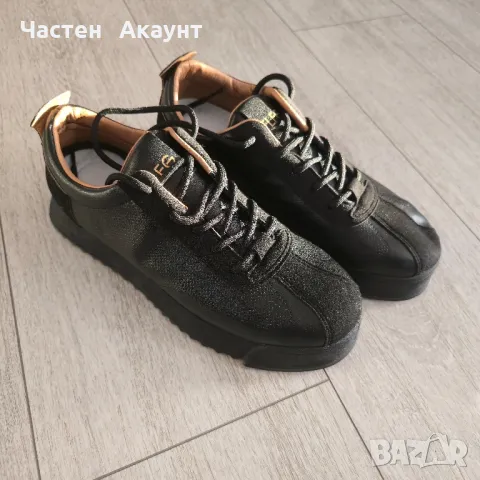 Спортни обувки от кожа и велур, снимка 4 - Маратонки - 50073867