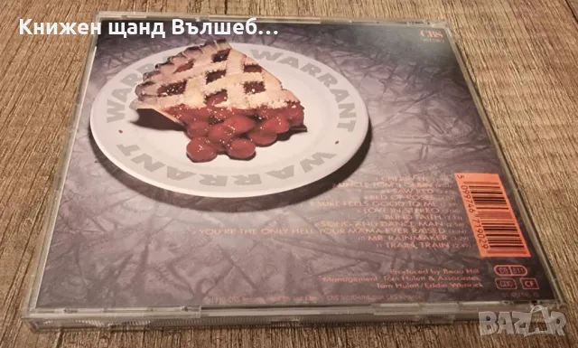 Компакт Дискове - Рок - Метъл: Warrant – Cherry pie, снимка 2 - CD дискове - 47030300