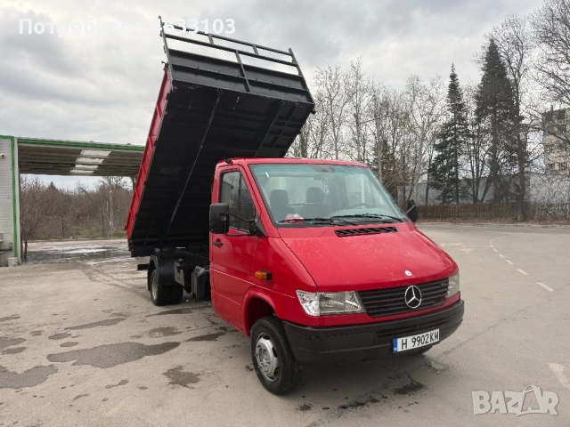 Продавам тристранен самосвал  Mercedes sprinter 412  цената е 10800 евро за инф 0897424638, снимка 9 - Камиони - 53925462
