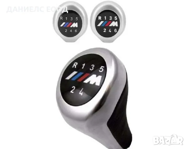 Топка за скоростен лост BMW M Power хром 5 и 6 скорости., снимка 2 - Аксесоари и консумативи - 47055228