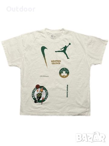 Мъжка тениска Nike x NBA Boston Celtics, размер L, снимка 1 - Тениски - 46531073