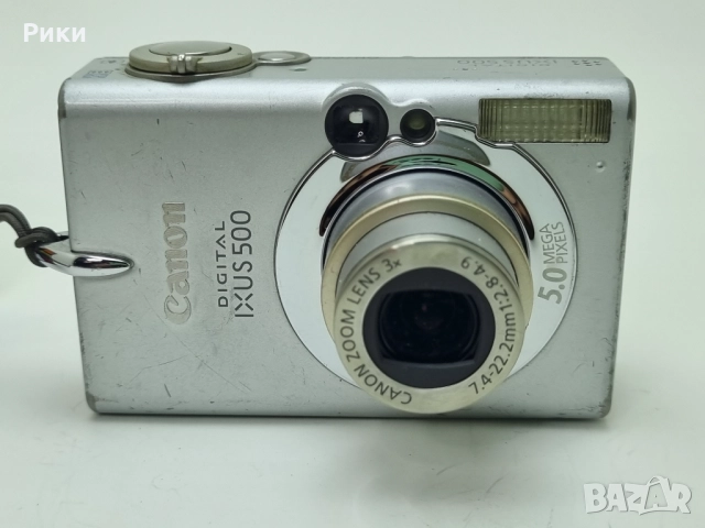 Canon IXUS 500 / PowerShot Digital Point And Shoot 5.0MP Digital Camera, снимка 2 - Фотоапарати - 52742412