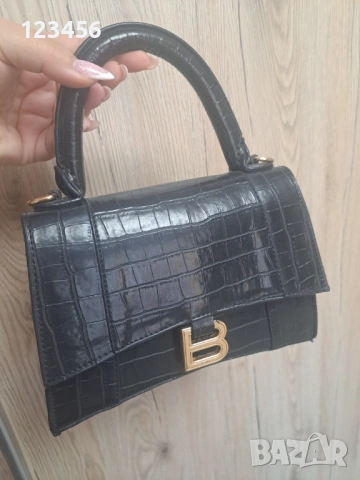 Модерна чанта кроко кожа 