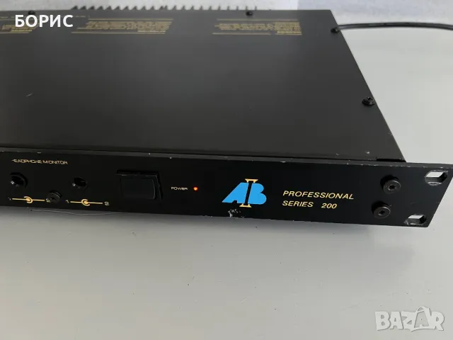 Усилвател AB INTERNATIONAL PROFESSIONAL SERIES 200, снимка 3 - Ресийвъри, усилватели, смесителни пултове - 50032646