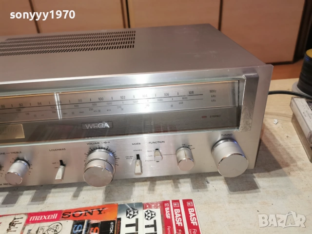 WEGA PSS-200R HIFI RECEIVER-WEST GERMANY 0803261517LCHERY1, снимка 6 - Ресийвъри, усилватели, смесителни пултове - 53755880