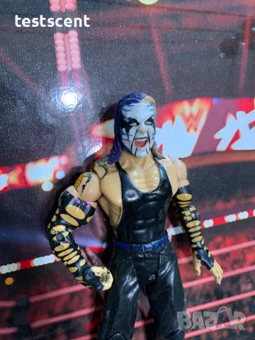 Екшън фигура WWE Jeff Hardy Ruthless Aggression Джеф Харди играчка Jakks Pacific White face paint, снимка 10 - Фигурки - 49511597