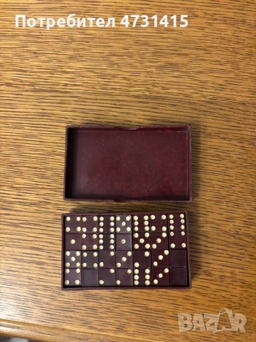 Малко бакелитено домино, снимка 8 - Колекции - 53771489