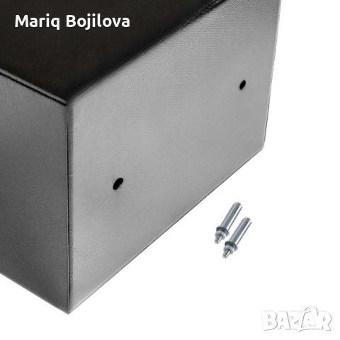 Електронен сейф с кодова клавиатура и резервен механичен ключ – 4.6L, снимка 6 - Други стоки за дома - 53200880