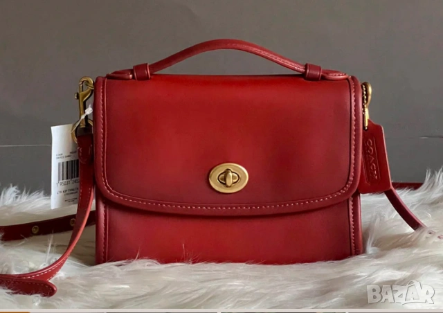 Coach Kip Turnlock Crossbody луксозна чанта оригинална 